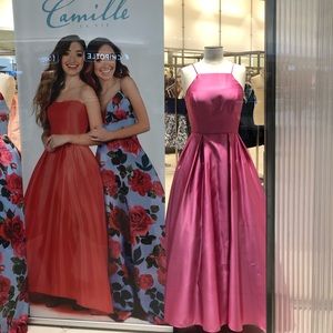 Pink prom dress from Camilles